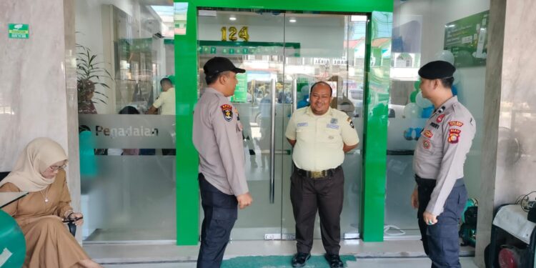 Polsek Pangkalan Kerinci Gencarkan Patroli Cegah C3, Sasar Perbankan dan Toko Modern