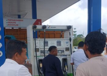 Kepala Dinas Perdagangan Bener Meriah Lakukan Infeksi Di Sejumlah SPBU 