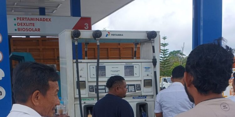 Kepala Dinas Perdagangan Bener Meriah Lakukan Infeksi Di Sejumlah SPBU 