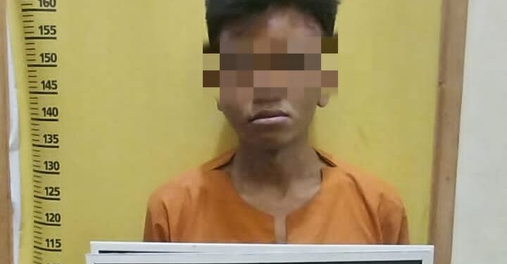 Tertangkap Tangan Pelaku Curanmor di Hajar Massa di Desa Lubuk Sakat