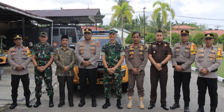 Jaga Integritas Tingkatkan Kompetensi! Polres Kampar Launching Pamapta SPKT, Kapolres Bobby: ‘Masa Depan Polri yang Presisi Ada di Tangan Anda