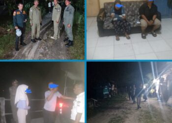 Satpol PP-WH Aceh Singkil Gelar Razia, Dua Pasangan Non Mahram Terjaring 