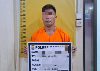Cabuli Anak Tiri Hingga Hamil 5 Bulan Pelaku Diamankan Polres Kampar