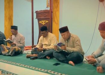 Malam Jum’at Penuh Khidmat, Karutan Rusli Bersama Pegawai Dan Warga Binaan Rutin Gelar Yasinan