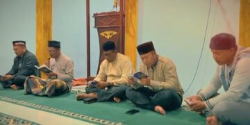 Malam Jum’at Penuh Khidmat, Karutan Rusli Bersama Pegawai Dan Warga Binaan Rutin Gelar Yasinan