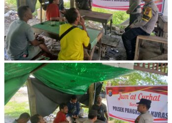 Jumat Curhat, Balap Liar Jadi Keluhan Warga di Kelurahan Sorek Satu Pelalawan