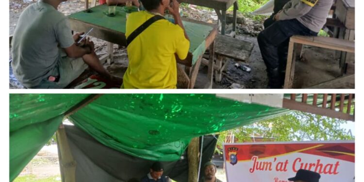 Jumat Curhat, Balap Liar Jadi Keluhan Warga di Kelurahan Sorek Satu Pelalawan
