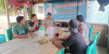 Polsek Bunut Gelar Jumat Curhat, Bahas Isu Narkoba hingga Judi Online