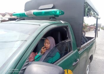 WH Aceh Singkil Sosialisasikan Waktu Shalat Jum’at Ke Permukiman Warga