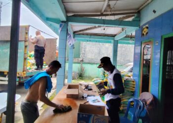 Polres Banyuasin Laksanakan Gelar Pangan Murah 8 Ton Beras Ludes Diserap Warga