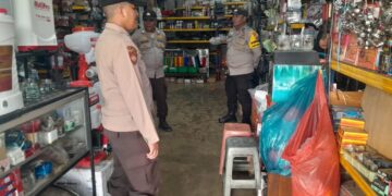 Polsek Kuala Kampar Gelar Patroli Rutin, Sasar Objek Vital dan Pusat Keramaian