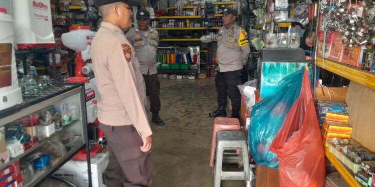 Polsek Kuala Kampar Gelar Patroli Rutin, Sasar Objek Vital dan Pusat Keramaian