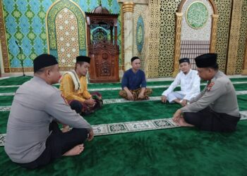 Polsek Pangkalan Kuras Gelar Shalat Subuh Berjamaah untuk Ciptakan Harkamtibmas Kondusif