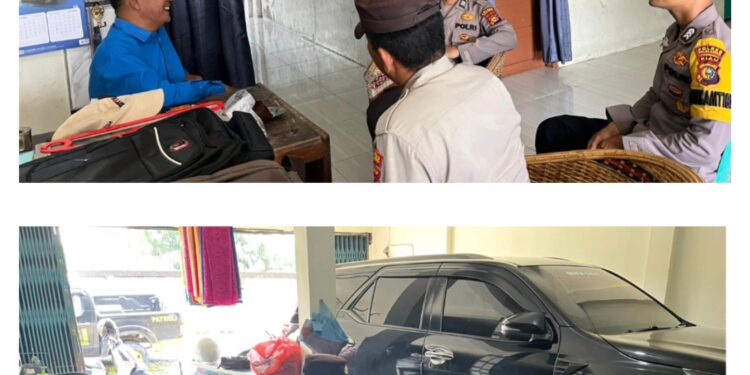 Ajak Jaga Kamtibmas dan Tolak Hoaks, Polsek Pangkalan Kuras Sambangi Tokoh Agama