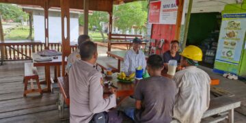 Polsek Kuala Kampar Serap Aspirasi Warga Lewat Program Minggu Kasih