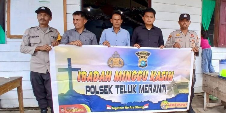 Polsek Teluk Meranti Gelar Minggu Kasih, Tanggapi Keluhan Remaja Nongkrong Larut Malam