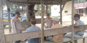 Polsek Ukui Gencarkan Sosialisasi: Ajak Masyarakat Bersatu Tolak Premanisme