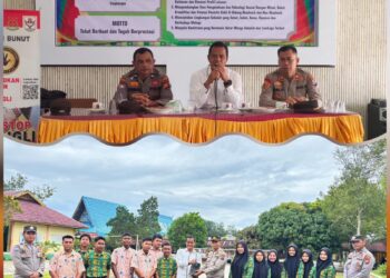 Sosialisasi Green Policing dan Tanam Bibit Pohon di SMA Negeri 1 Bunut