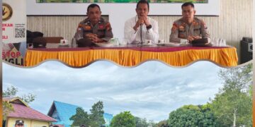 Sosialisasi Green Policing dan Tanam Bibit Pohon di SMA Negeri 1 Bunut