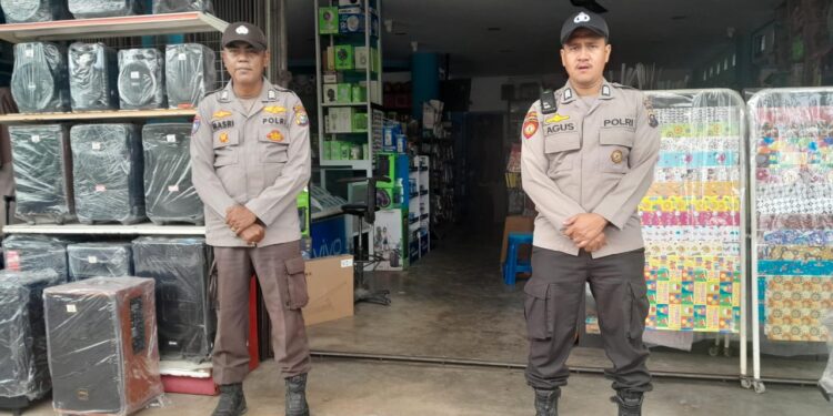 Polsek Kuala Kampar Tingkatkan Patroli Cegah Tindak Pidana C3 di Objek Vital dan Area Keramaian
