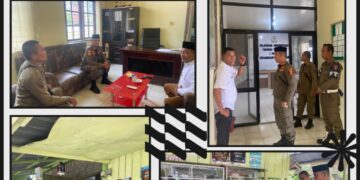 Satpol PP-WH Aceh Singkil Gelar Patroli Satu ASN Terjaring Saat Berkeliaran Di Jam Kerja 