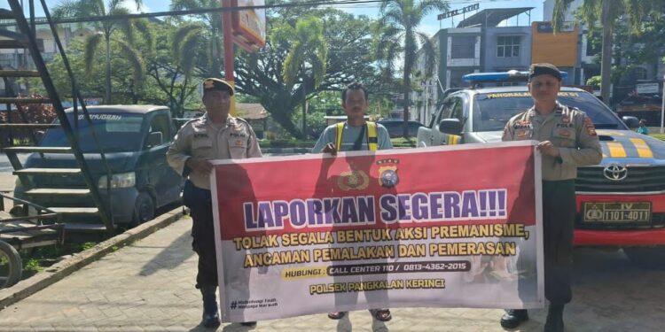 Polsek Pangkalan Kerinci Gencarkan Patroli Daerah Rawan Karhutla, Titik Api Nihil