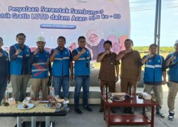 61 Rumah Di Aceh Singkil Kini Tak Lagi Gelap Gulita