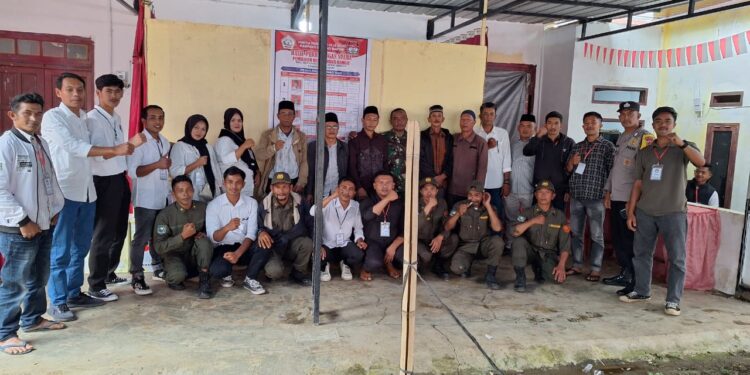 Pemilihan Reje Kampung Gunung Bahgie, Nomor Urut 03 Midi Fitra Sebagai Pemenang