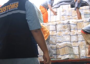 Bea Cukai Lhokseumawe Ungkap Penindakan 3,87 Juta Batang Rokok Ilegal di Aceh Utara