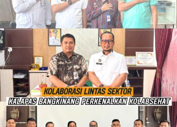 kolaborasi Lintas Sektor kalapas Bangkinang Perkenalkan kolabsehat