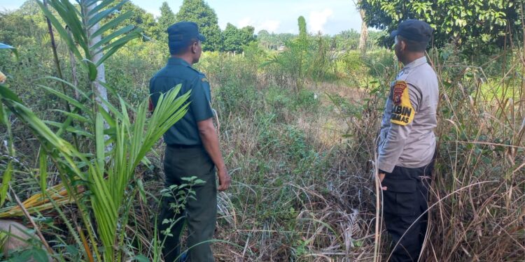 TNI-Polri di Langgam Perkuat Sinergi Lewat Silaturahmi di Segati