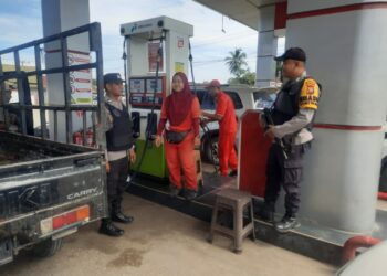 Polsek Ukui Gelar Patroli Objek Vital, Antisipasi Aksi C3 di Akhir Pekan