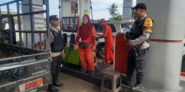 Polsek Ukui Gelar Patroli Objek Vital, Antisipasi Aksi C3 di Akhir Pekan