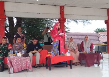 Bhabinkamtibmas Polsek Bunut Hadiri Reses Anggota DPRD Riau, Tingkatkan Kepercayaan Masyarakat