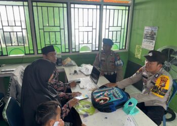 Polsek Pangkalan Kuras Sambangi Tokoh Masyarakat untuk Perkuat Harkamtibmas