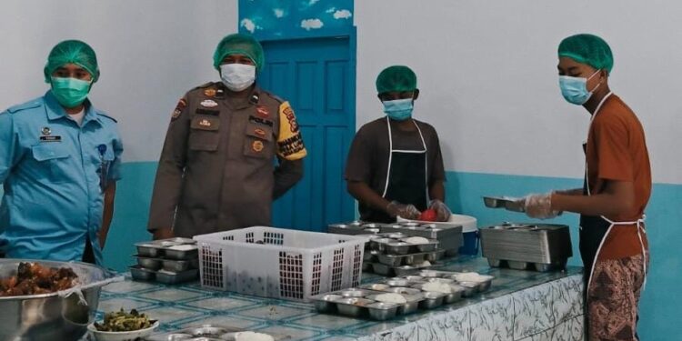 Polsek Bunut Pantau Dapur SPPG Makan Gizi Gratis untuk Ribuan Siswa di Lubuk Terap