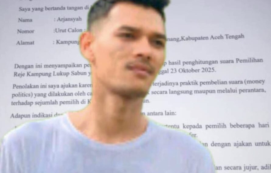 Calon Reje Lukup Sabun Ajukan Keberatan Hasil Pemilihan, Minta P2R Lakukan Investigasi
