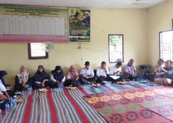 Bhabinkamtibmas Kerumutan Hadiri Sosialisasi Swasembada Pangan 2026 di Pangkalan Lesung