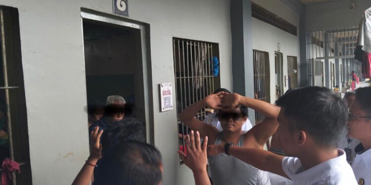 Lapas Bangkinang Pastikan Kamar Hunian Bersih Dari Barang Terlarang