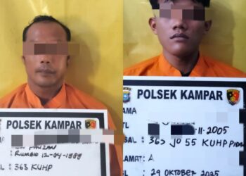 Konco Arek Sekawan Specialis Pencurian Di Bekuk Polsek Kampar