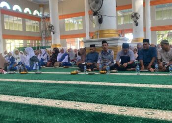 Bhabinkamtibmas Pangkalan Lesung Hadiri Tabligh Akbar BKMT