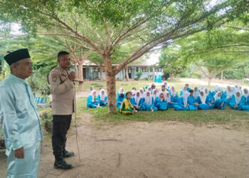 Polsek Kerumutan Gelar Sosialisasi Penerimaan Siswa Baru SMA