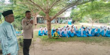 Polsek Kerumutan Gelar Sosialisasi Penerimaan Siswa Baru SMA