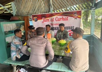 Lewat Jumat Curhat, Polisi Dengar Keluhan Warga Soal Balap Liar di Pangkalan Kuras