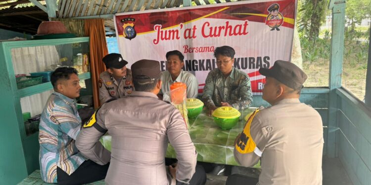 Lewat Jumat Curhat, Polisi Dengar Keluhan Warga Soal Balap Liar di Pangkalan Kuras