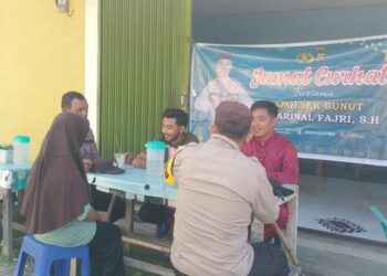 Polsek Bunut Gelar “Jumat Curhat” untuk Tingkatkan Kamtibmas di Pelalawan