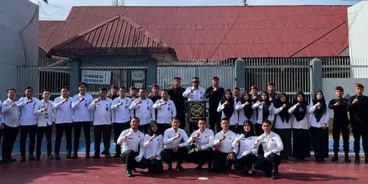 Rutan Takengon Gelar Upacara Hari Kesaktian Pancasila Dengan Khidmat