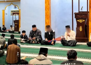 Wirid Yasin Bersama Di Masjid At-Taubah Rutan Takengon