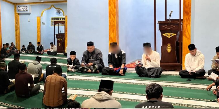 Wirid Yasin Bersama Di Masjid At-Taubah Rutan Takengon
