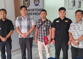 Kantor Imigrasi Takengon Melaksanakan Koordinasi Ke Rumah Detensi Imigrasi Medan